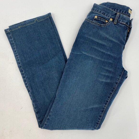 See By Chloe Blue Medium Wash Straight Leg Jeans | Size 27 - Picture 4 of 12
